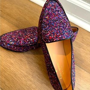 Like NEW Kate Spade Sparkle Flats! Size 7.5